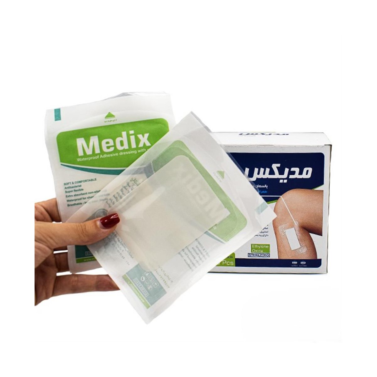 پانسمان آماده ساده 8*6 مديكس