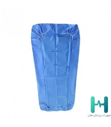 ملحفه كشدار آبي 220*120