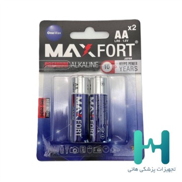 باطري قلمي آلكالاين 2 عددي MAXFORT