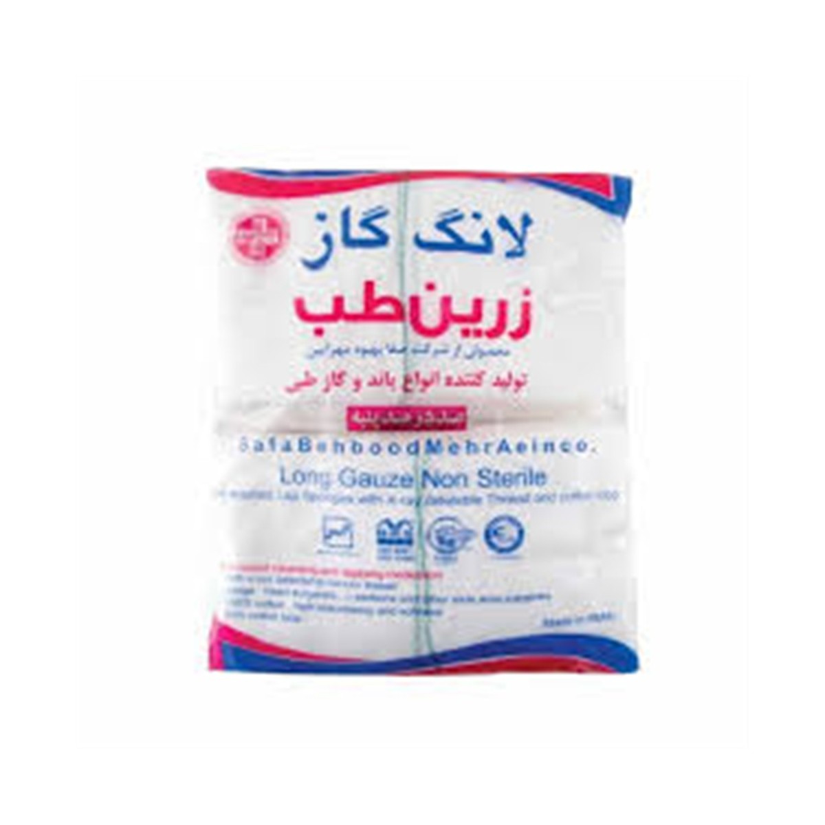 لانگ گاز 4 لايه 40*50 زرين نخ 20