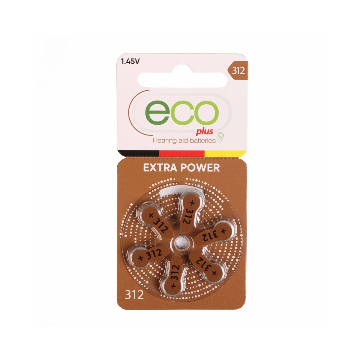 باطري سمعك 312 eco پلاس