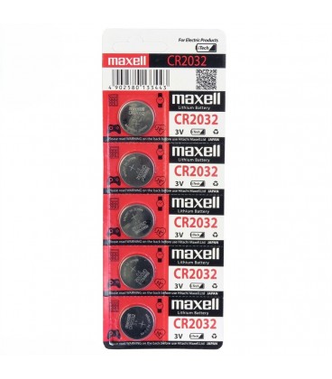 باطري 2032 Maxell (ترازو-تست قند) 5 عددي