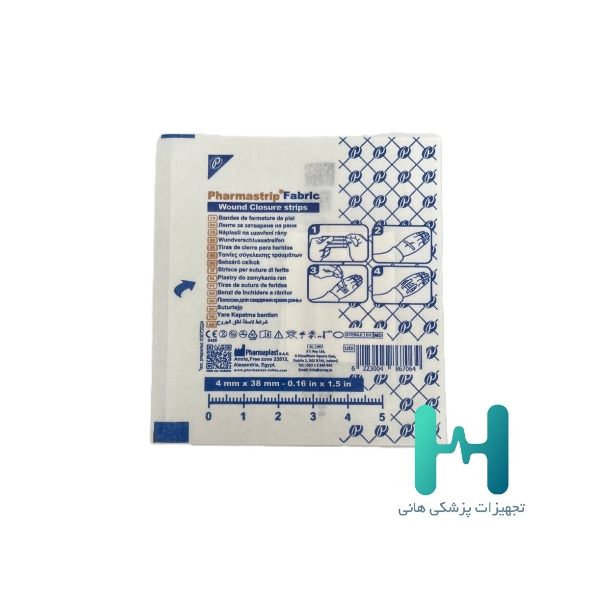 چسب بخيه 38×4 فارما استريپ