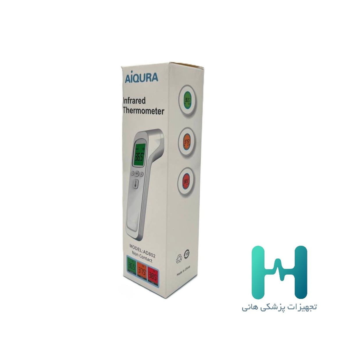 ترمومتر كتابي آيكورا مدل AD802