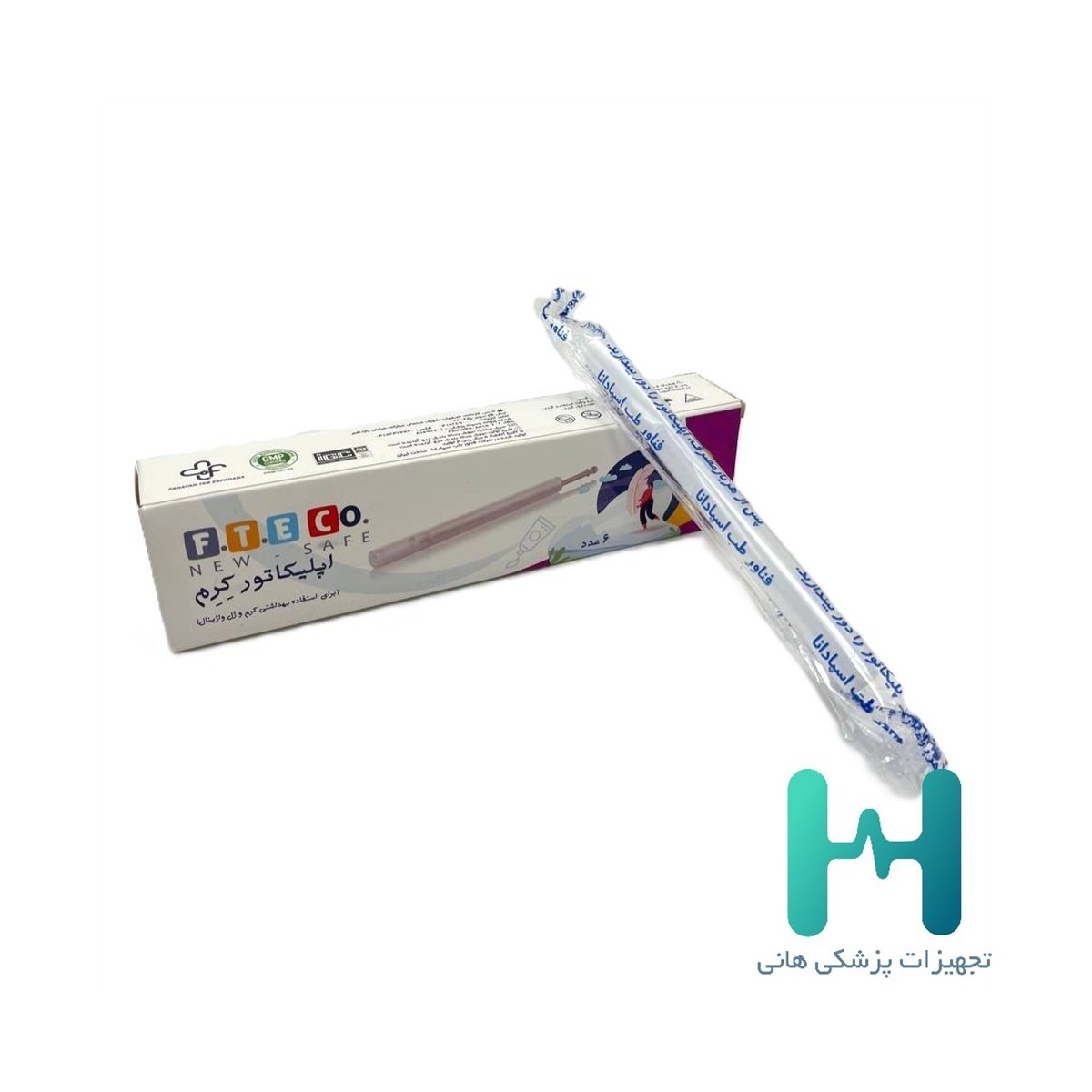 اپليكاتور كرم فناورطب(جعبه دار با ليبل)