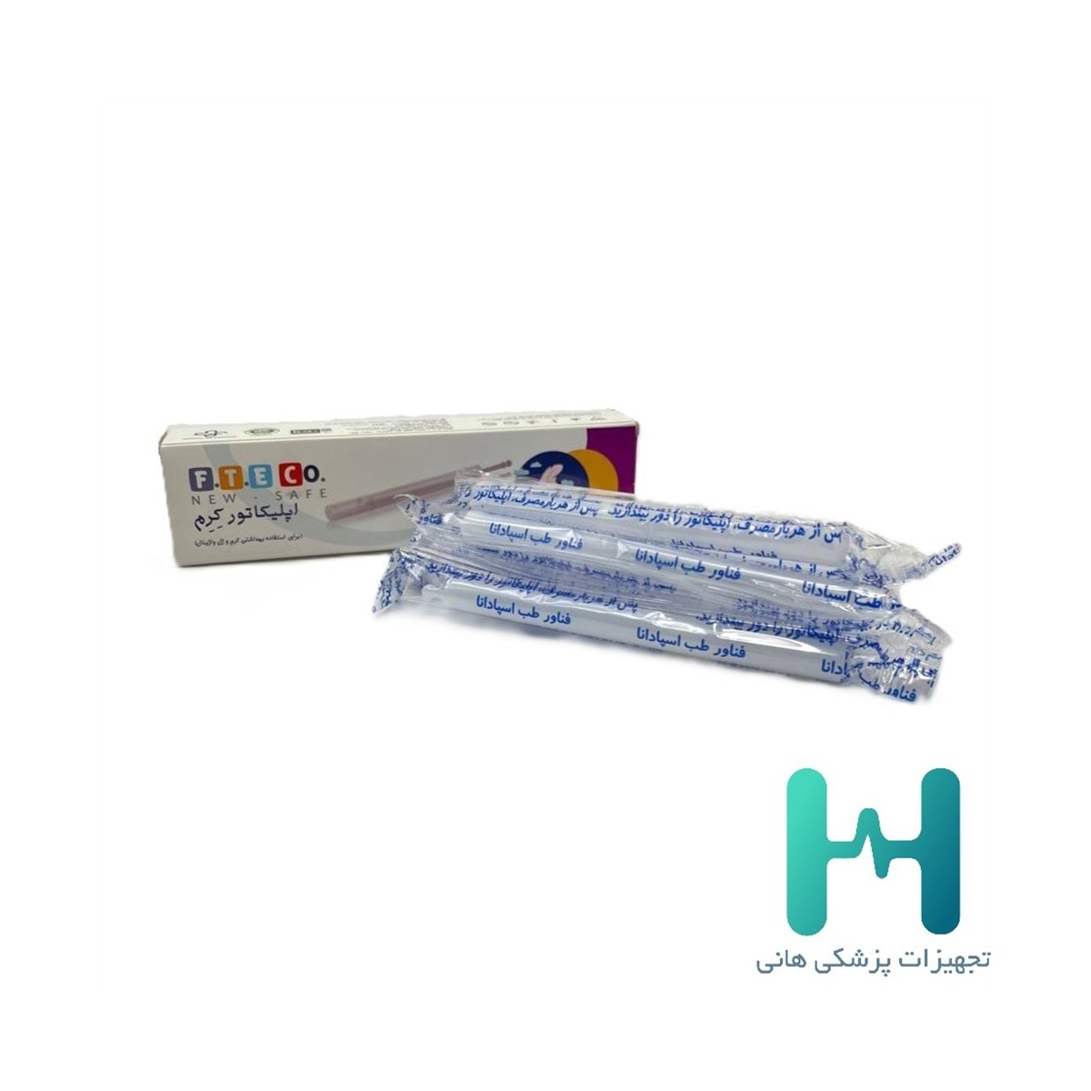 اپليكاتور كرم فناورطب(جعبه دار با ليبل)