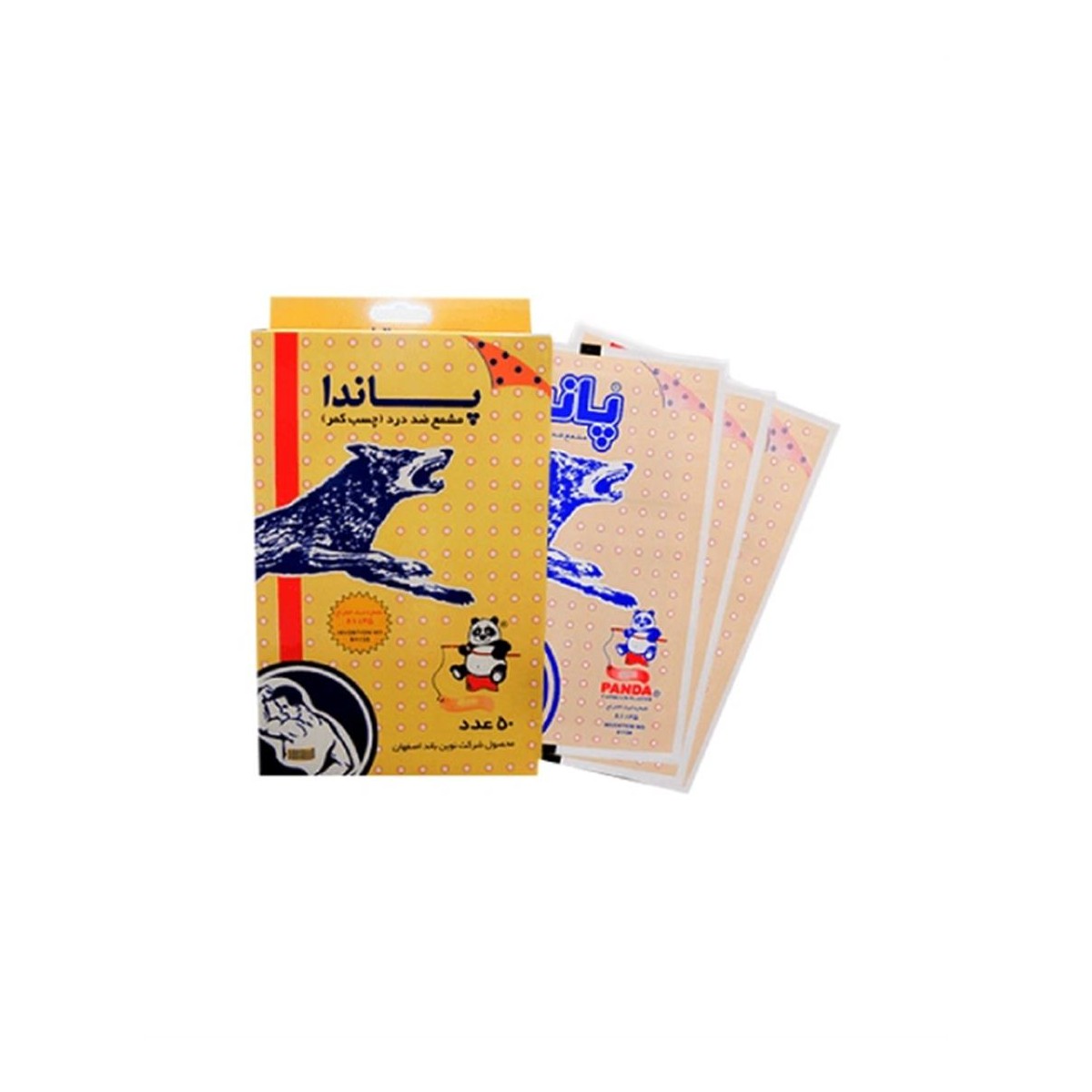 چسب كمر پاندا فلفلي
