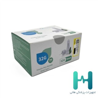 سرسوزن قلم انسولين هواهونگ گيج 32 بسته 100 عددي