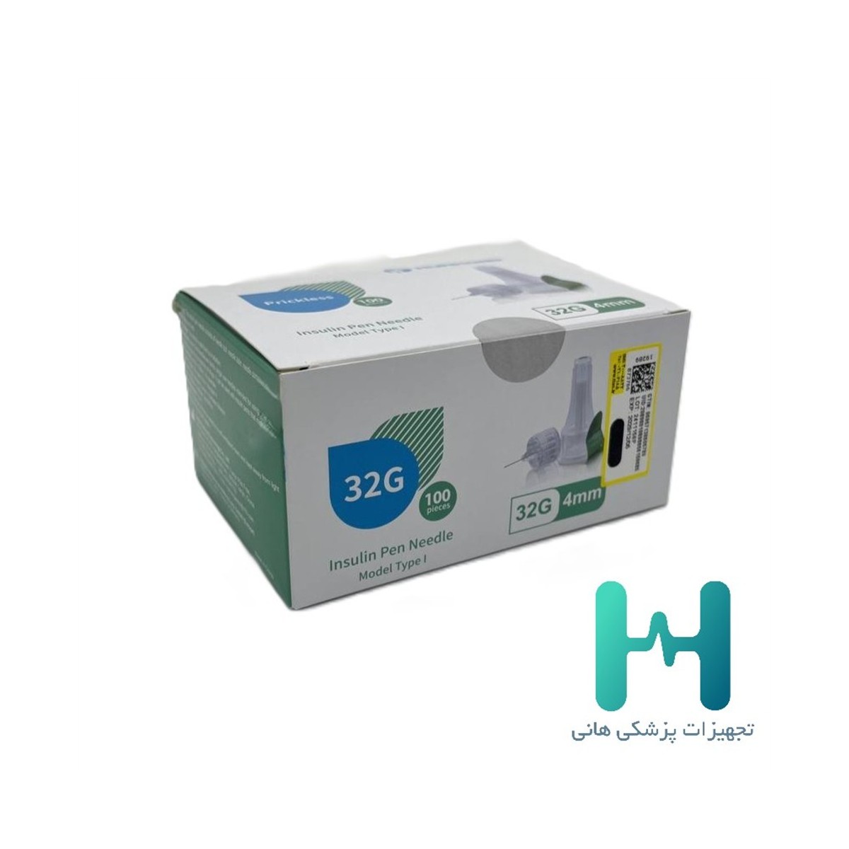 سرسوزن قلم انسولين هواهونگ گيج 32 بسته 100 عددي