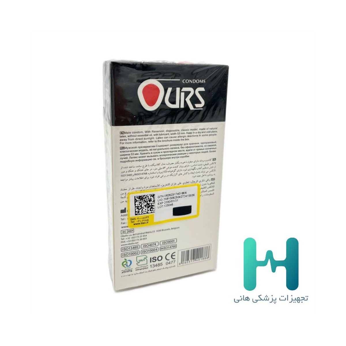 كاندوم كلاسيك اورس 12 عددي