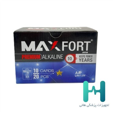 باتری قلمی مکس فورت مدل آلکالاین بسته 2 عددی
