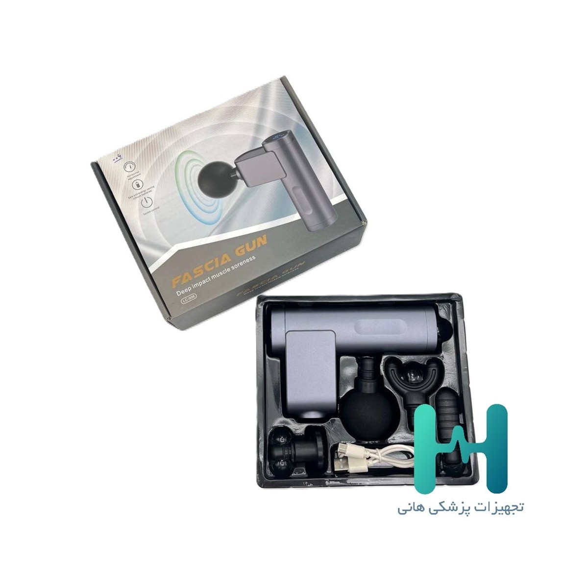 ماساژور 006 گان FASCIA GUN LC006