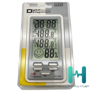 دماسنج رطوبت سنج و ماكزيمم مينيمم DC803
