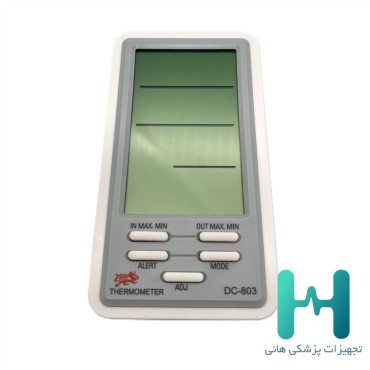 دماسنج رطوبت سنج و ماكزيمم مينيمم DC803