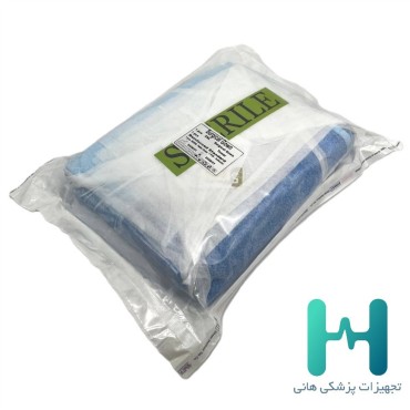 گان جراح استريل كامل لمينت xxl با حوله