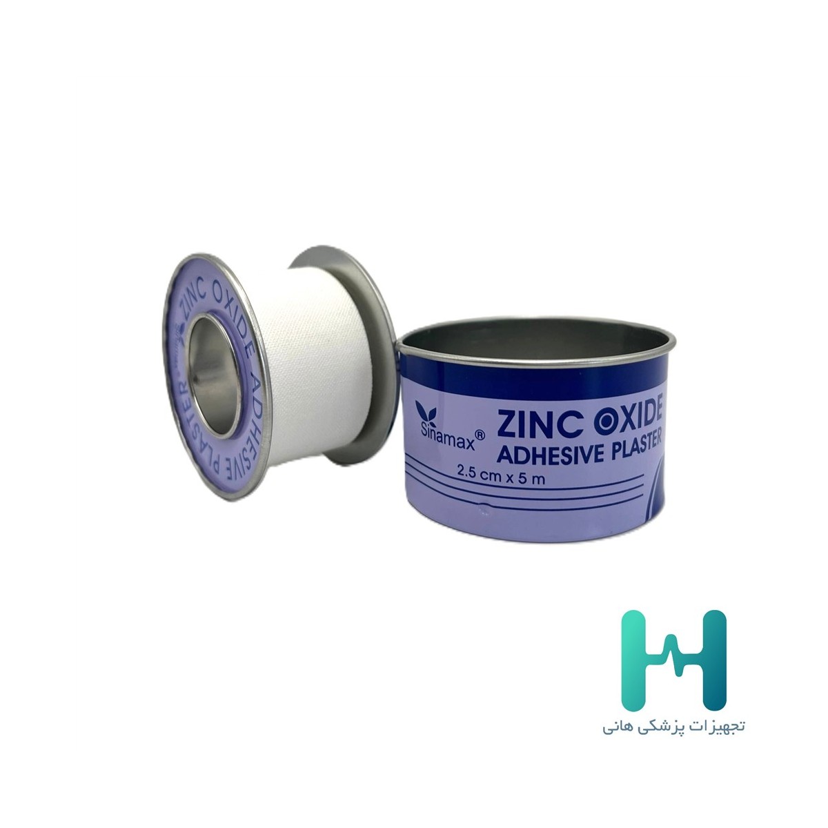 چسب لكوپلاست 2.5 سانت فلزي سينامكس