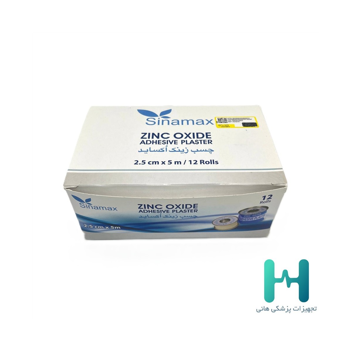 چسب لكوپلاست 2.5 سانت فلزي سينامكس
