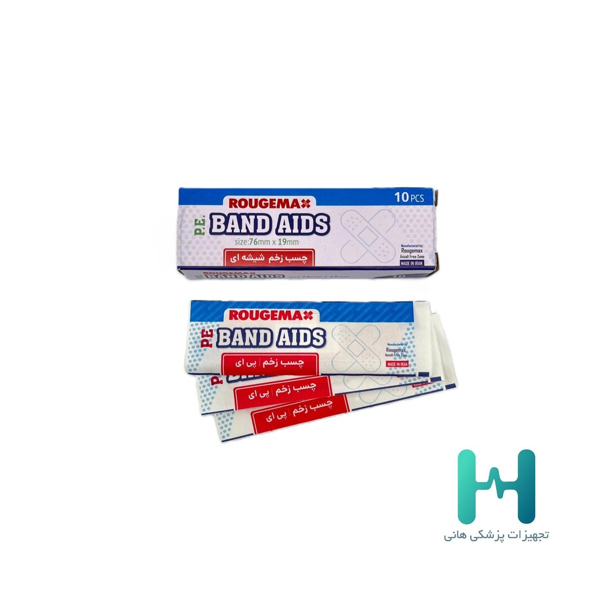 چسب زخم شيشه اي روژه مكث