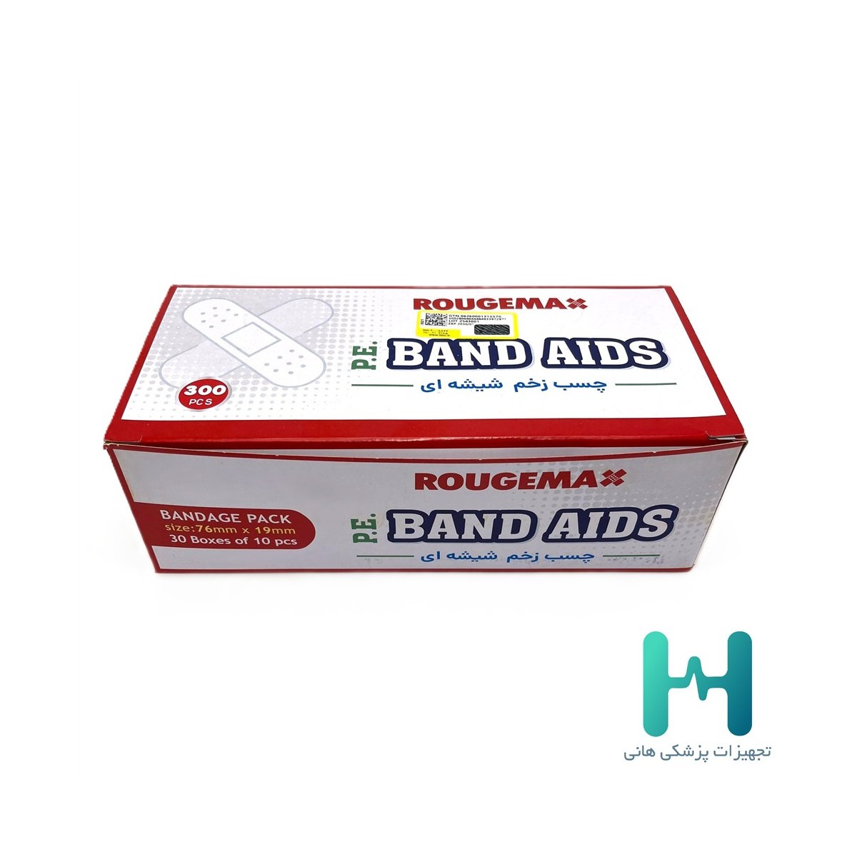 چسب زخم شيشه اي روژه مكث