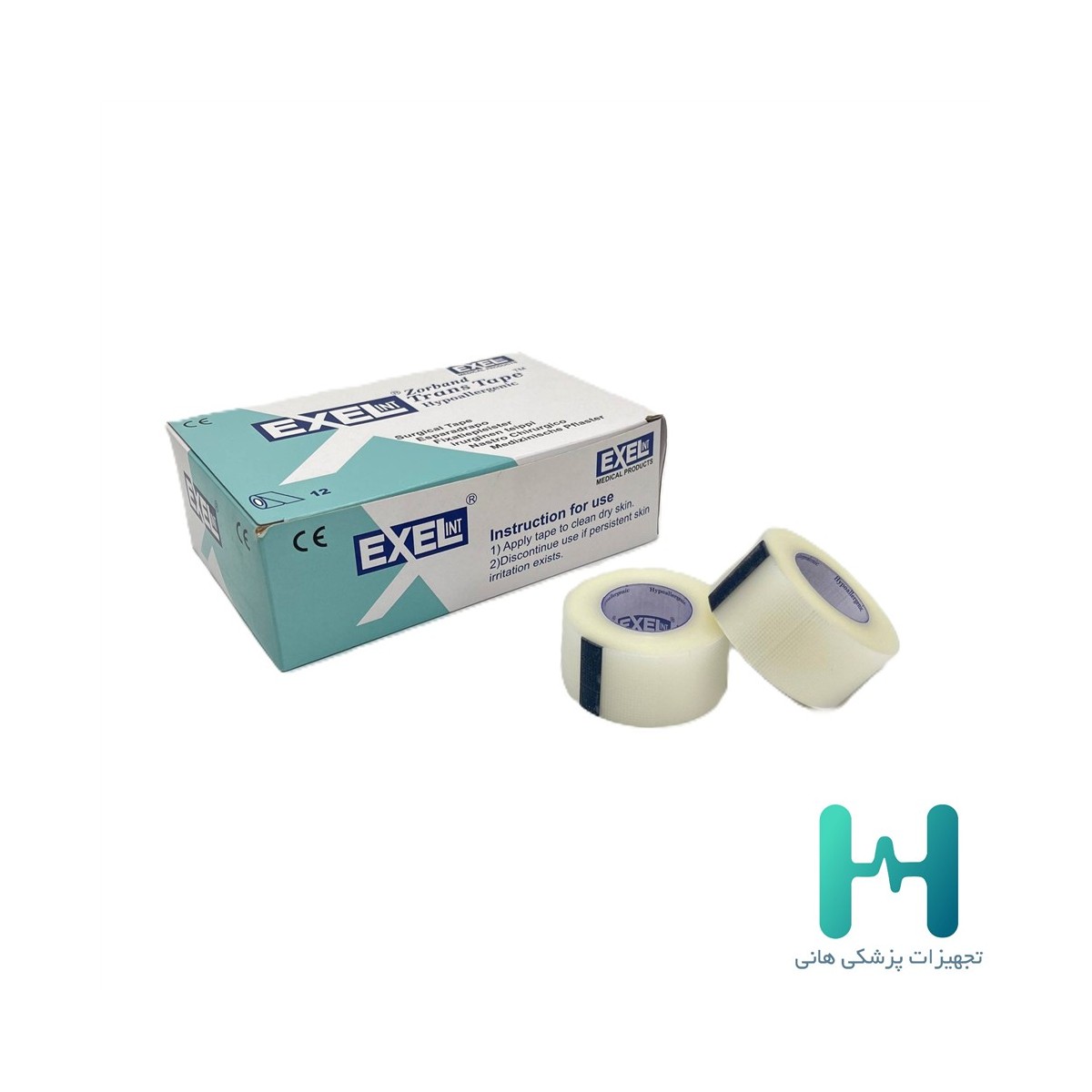 چسب ضد حساسيت شيشه اي پهن 9*2.5 اكسل