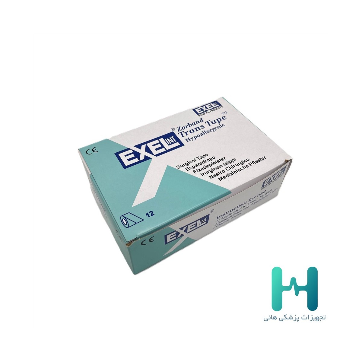 چسب ضد حساسيت شيشه اي پهن 9*2.5 اكسل