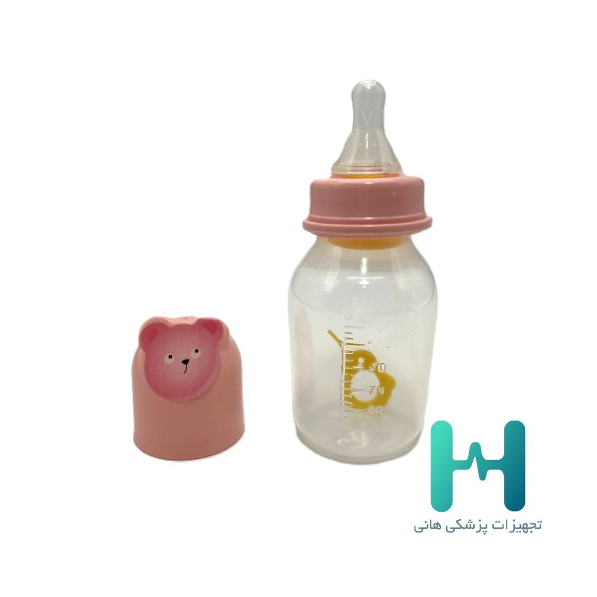 شيشه شير 150 ميل بدون دسته فناورطب