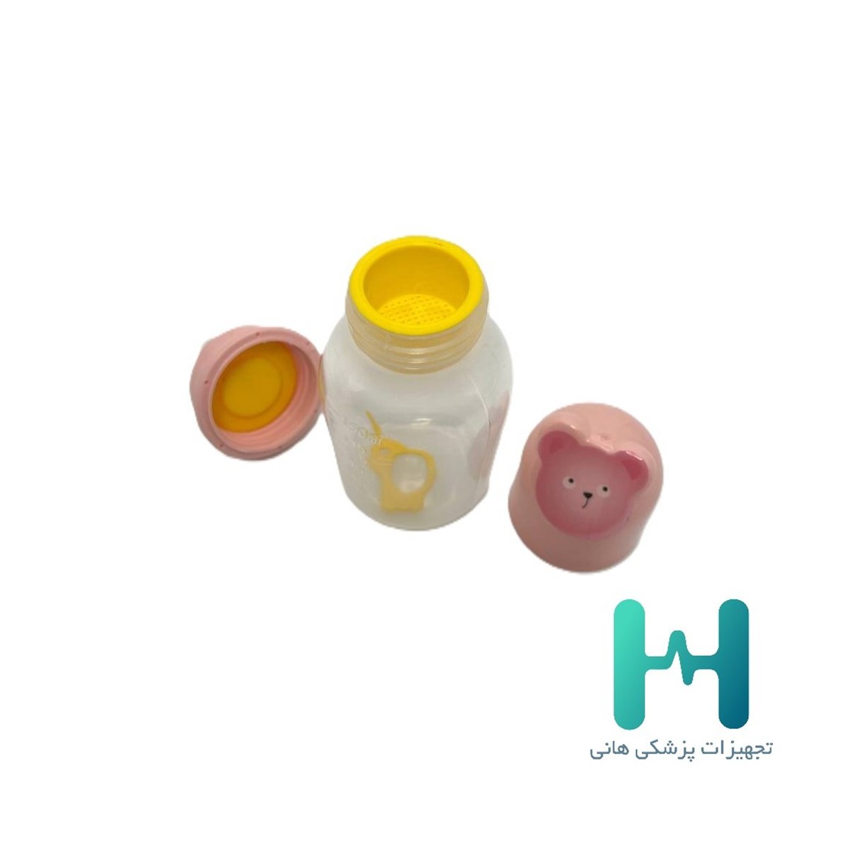 شيشه شير 150 ميل بدون دسته فناورطب