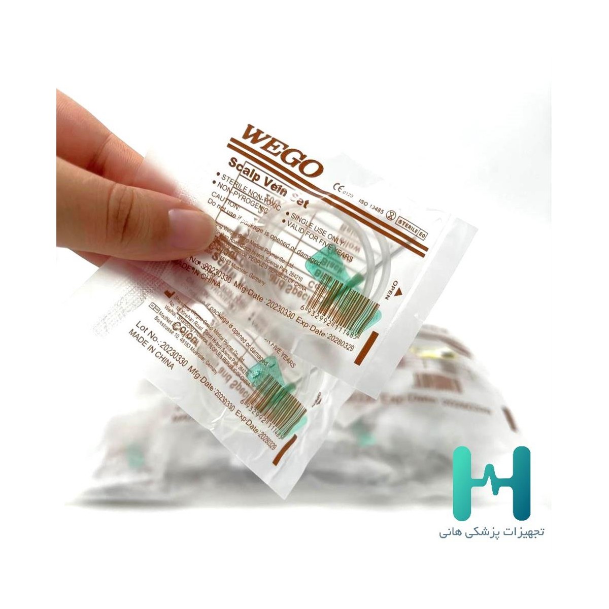 اسكالپ وين 21 سبز چيني(كارتن 5000 عددي)