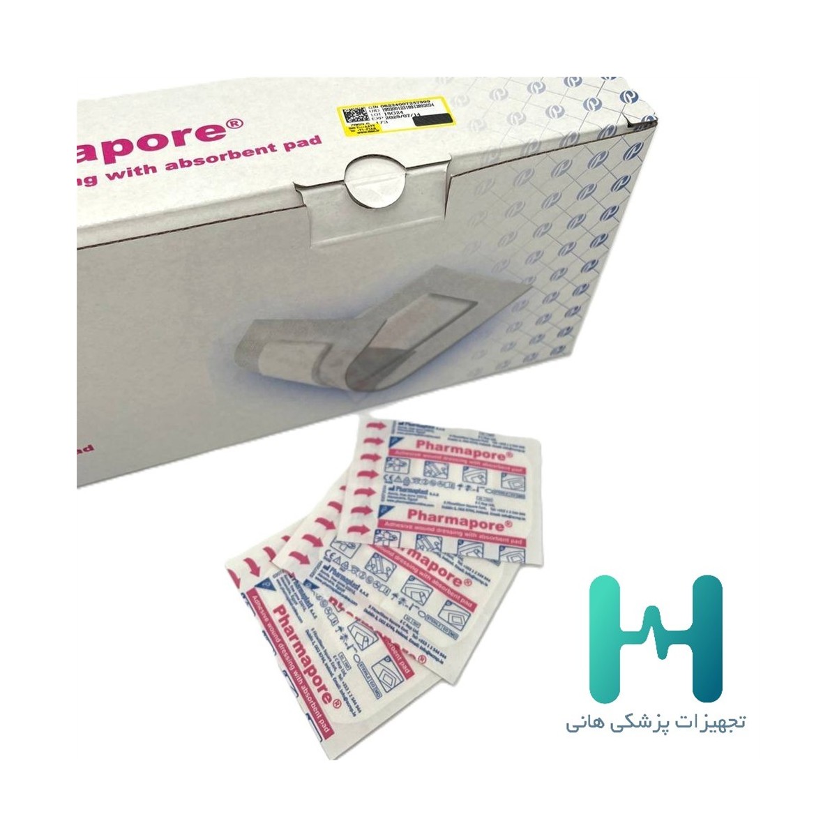 پانسمان آماده فارماپور 7*5 ساده