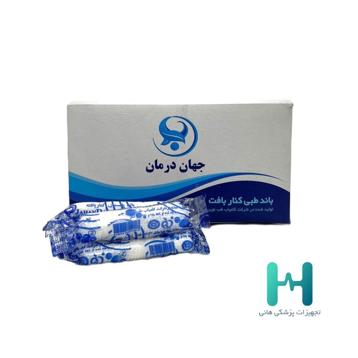 باند پانسمان جهان درمان 10 سانت 2 يارد