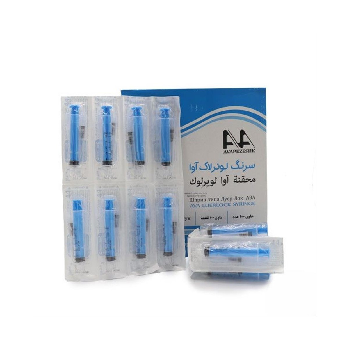 سرنگ آوا 5cc لوئرلاك جعبه دار(1000 عددي)