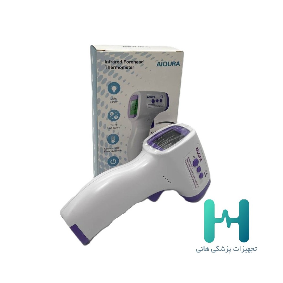 ترمومتر تفنگي آيكورا مدل AD801