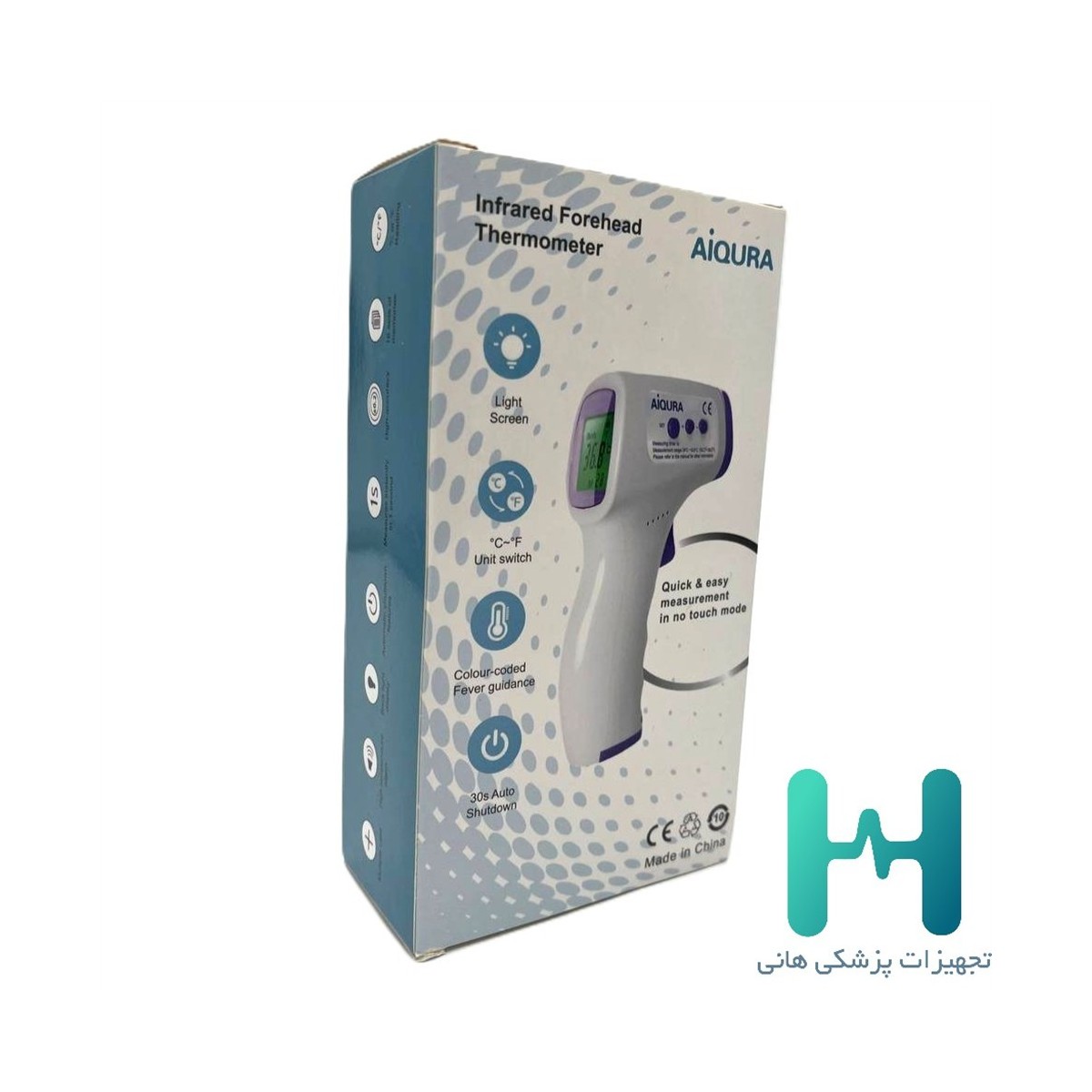 ترمومتر تفنگي آيكورا مدل AD801