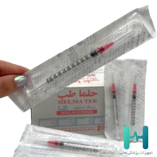 سرنگ انسولين حلما طب لوئر لاك گيج 29