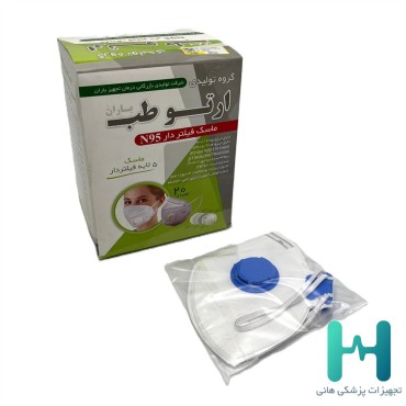 ماسك فيلتردار N95 ارتوطب ليبل دار