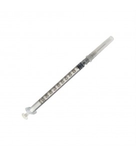 سرنگ انسولين 1cc لوئر لاك حلما گيج 27