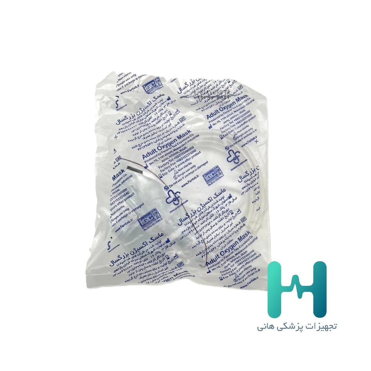 ماسك اكسيژن بزرگسال فناورطب لارج