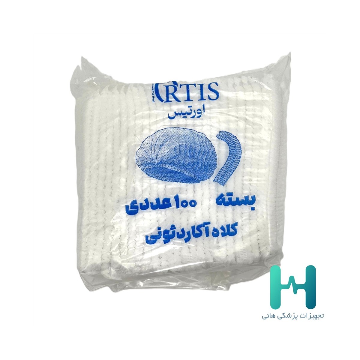 كلاه آكاردئوني 100 عددي(تك كش عرض 40 سانت) ortis